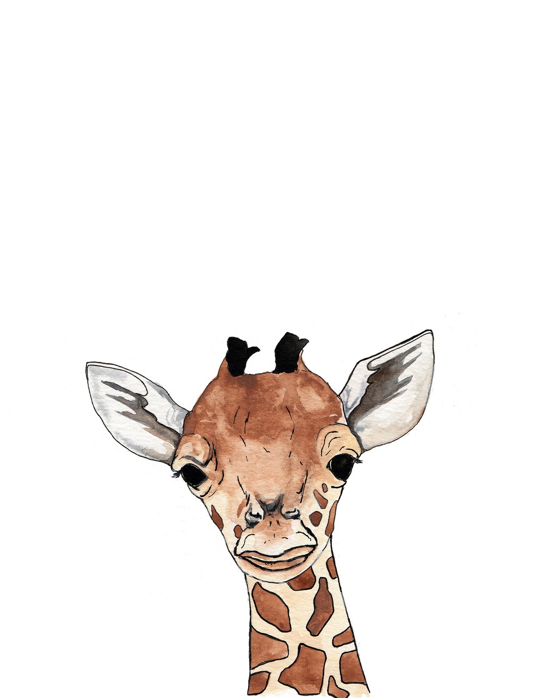 Safari Nursery Printables Set of 3 Watercolor Printable | Etsy