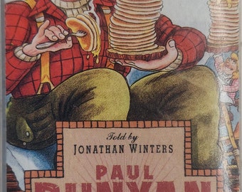 Paul Bunyan Narrated by Jonathan Winters also with Leo Kottke & Duck Baker / Cassette