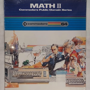 Commodore 64 Math II Public Domain Series / Still Brand New Sealed
