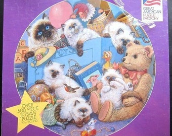ToyBox Kittens Por Gre Gerardi Puzzle de más de 500 piezas