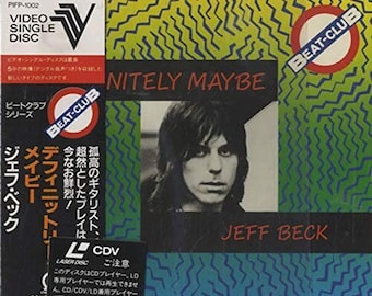Jeff Beck / Definitely Maybe [Audio & Video CD] Single) Japanese PIFP-1002