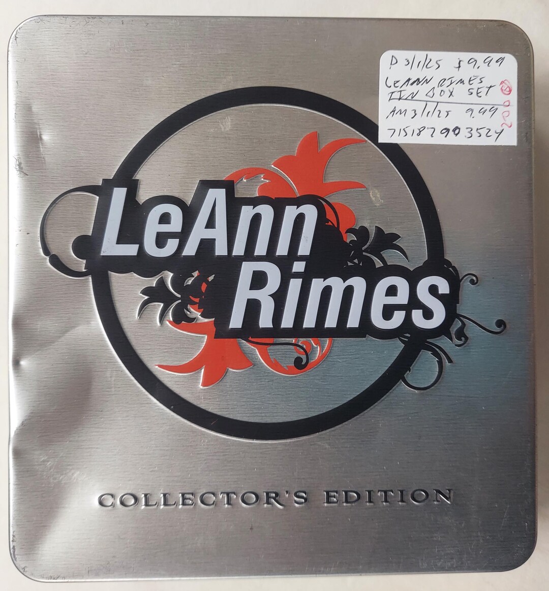Leann Rimes Collector's Edition Tin [audio 3 CD Box Set] - Etsy