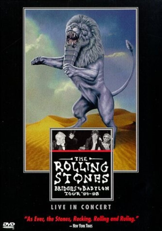 The Rolling Stones Bridges to Babylon DVD - Etsy