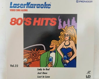 Pioneer LaserKaraoke Video Sing Along 80&#39;S Hits (10&quot; Laser Disc Format) Karaoke