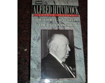 Alfred Hitchcock --- The Thirty Nine Steps / The Lady Vanishes [VHS Tape] FACTORY SEALED!!