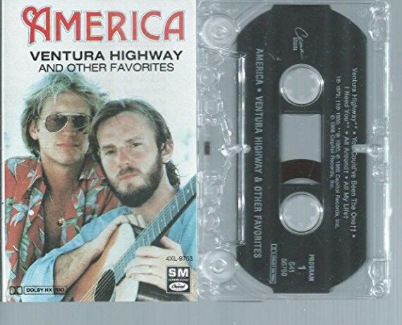 America Ventura Highway Other Favorites Audio Cassette Etsy