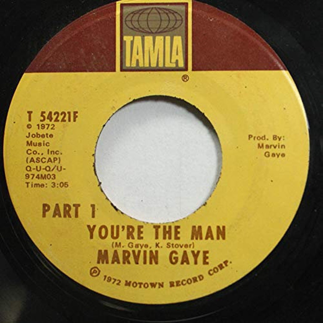 Marvin Gaye / You're the Man Part 1 / You're the Man Part 2 45 RPM
