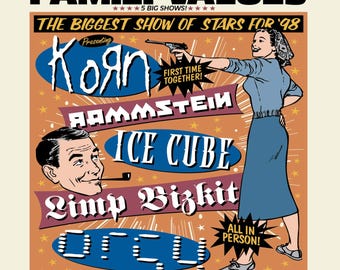 Family Values Tour '98 [Audio CD] Korn; Rammstein; Ice Cube; Orgy and Limp Bizkit