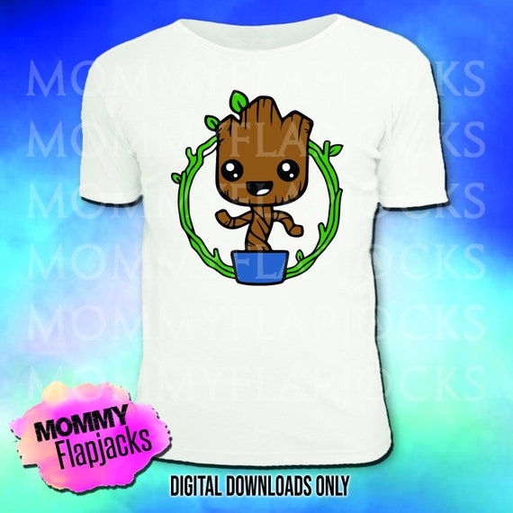 Svg Png Jpg Bebe En Maceta Groot Guardianes De La Galaxia Etsy