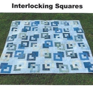 Interlocking Squares Quilt Pattern
