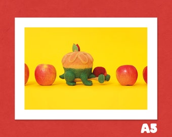 Appletun A5 Needlefelt Digital Print Pokemon