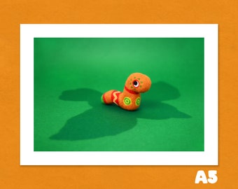 Whirlm A5 Needlefelt Digital Print Viva Pinata