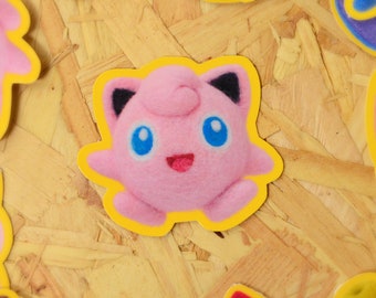Jigglypuff Die Cut Vinyl Sticker