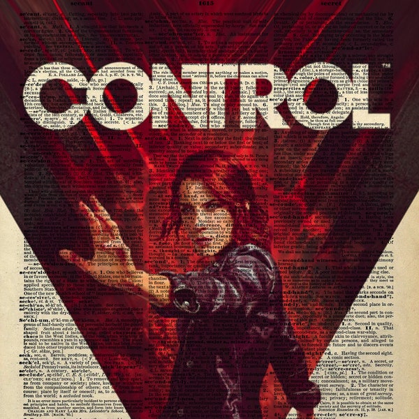 Control Inspired Jesse Faden Dictionary Print 8x11