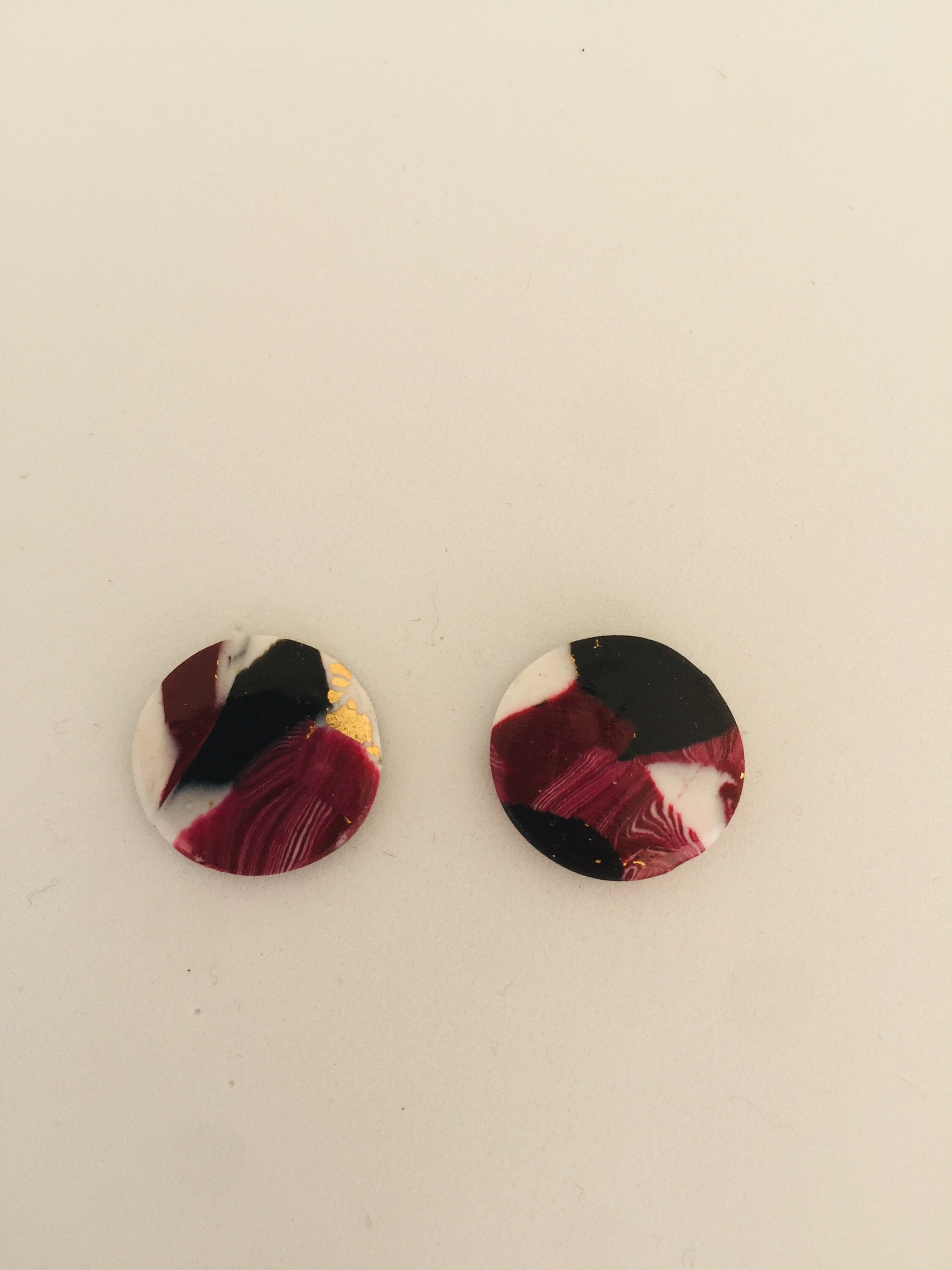 Stud Earrings Earrings Polymer Clay EarringsStatement Etsy