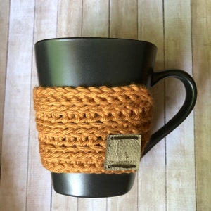 Snuggle Up Mug Cozy Pattern/ Crochet Pattern/ Crochet Cozy Pattern/ Mug Cozy Pattern image 2