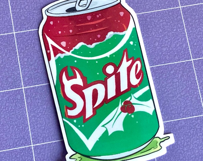 LIMITED EDITION Spite Cranberry Sticker