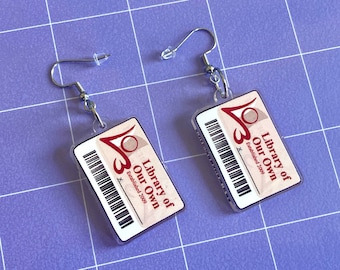 Library of Our Own Acrylic Earrings