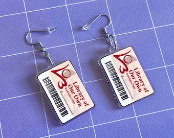 Library of Our Own Acrylic Earrings
