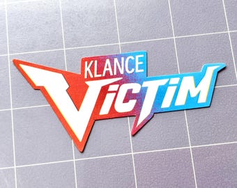 Klance Victim 3.5" Glossy Sticker