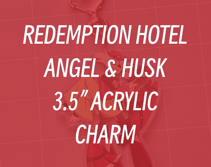 CLICK TO VIEW - Redemption Hotel 3.5" Acrylic Charm Keychain