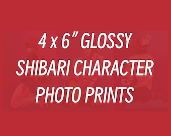 CLICK TO VIEW - 4x6" Glossy Shibari Character Photo Prints