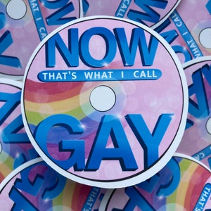 Now That's What I Call Gay CD Sticker