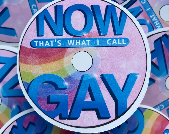 Now That's What I Call Gay CD Sticker