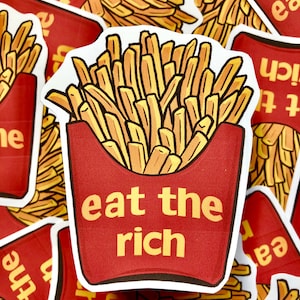 Eat the Rich Sticker