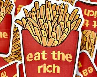Eat the Rich Sticker