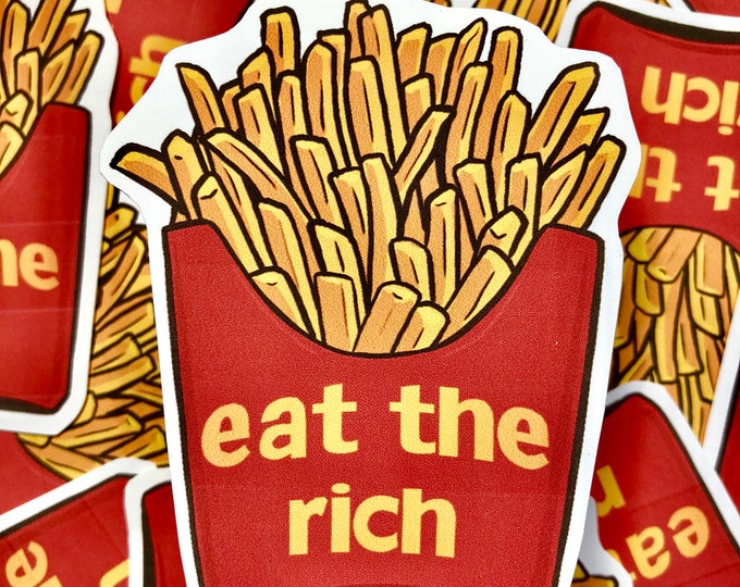 Eat the Rich Sticker