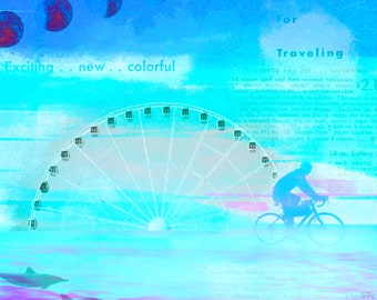 for traveling (November 2021) 11x11" Print