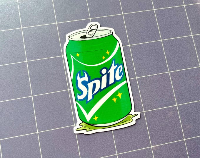 Spite Soda Sticker