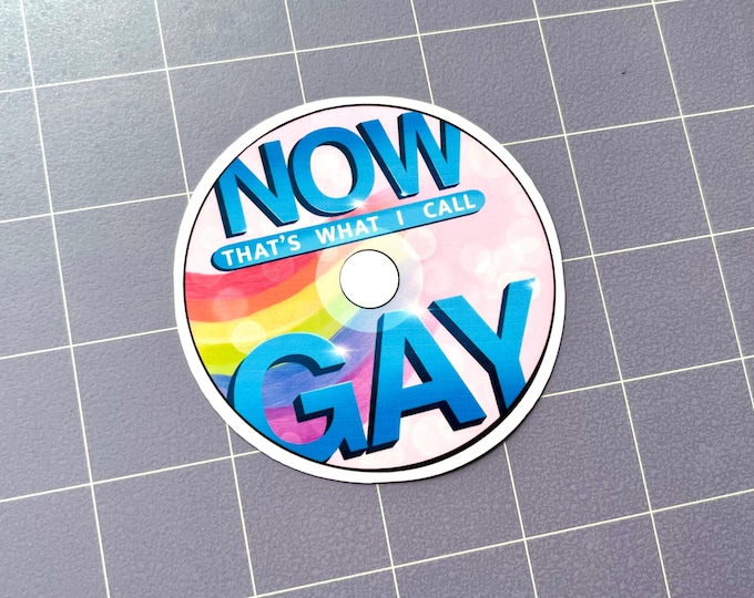Now That's What I Call Gay CD Sticker