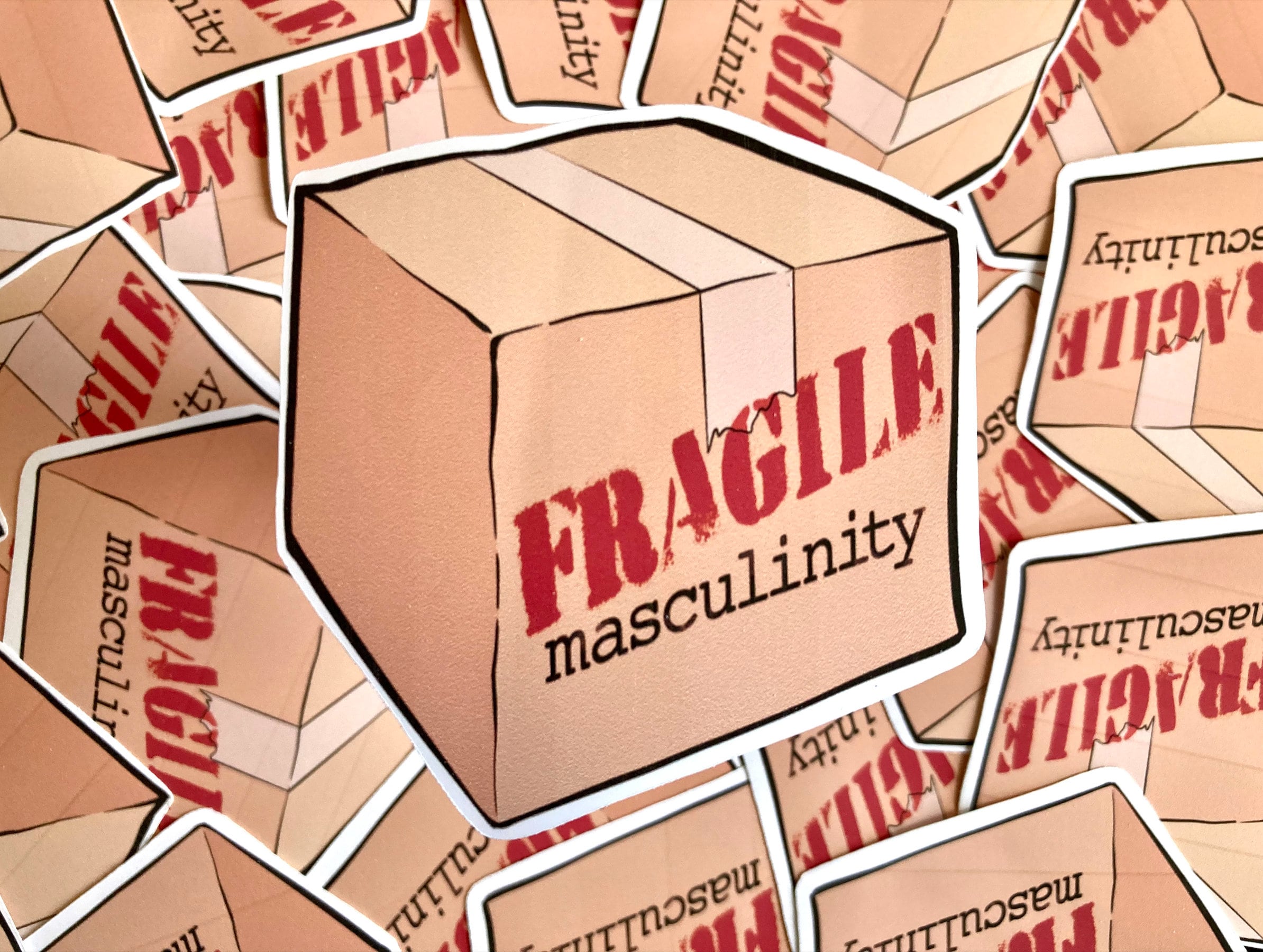 Fragile Masculinity Sticker Funny Stickers Gen Z Memes Feminist