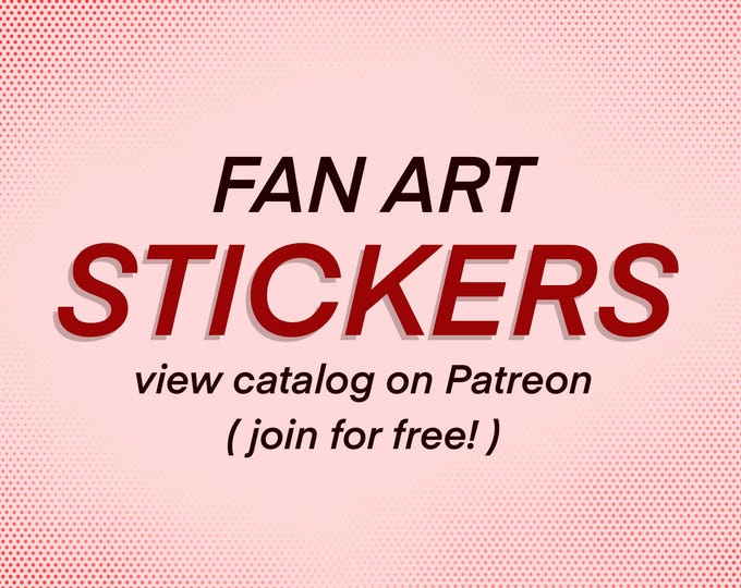 FAN ART - STICKERS