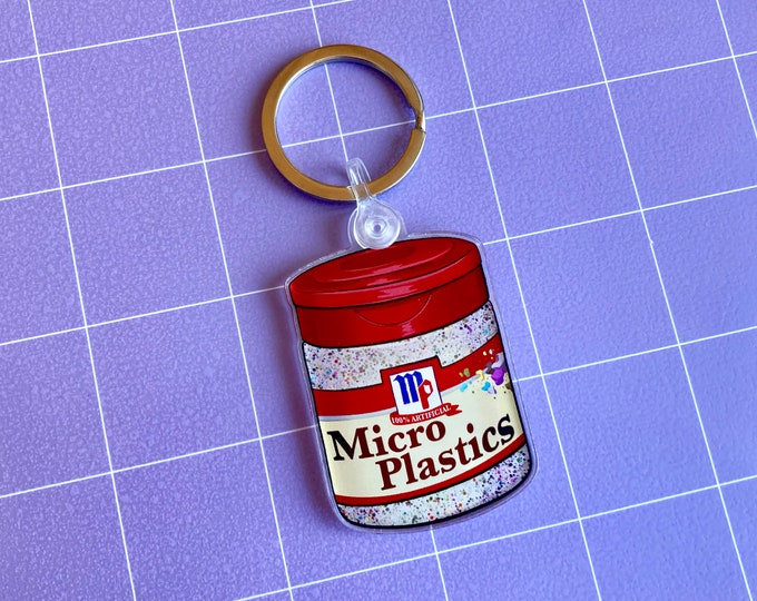 MicroPlastics Keychain