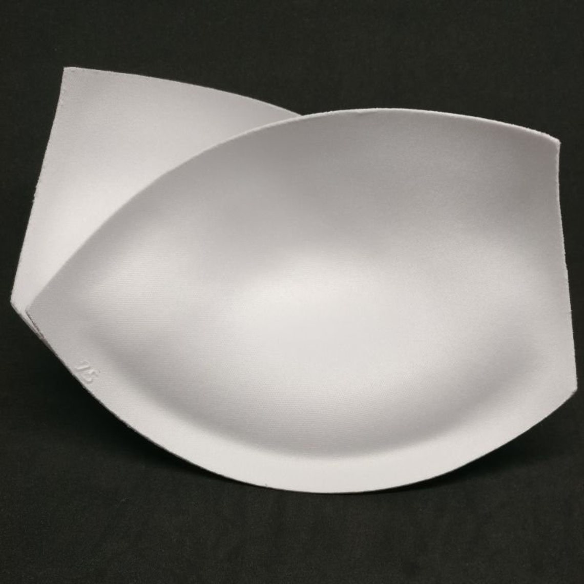 Highquality White Foam Bra Inserts Pads Small Pushup Molded Etsy
