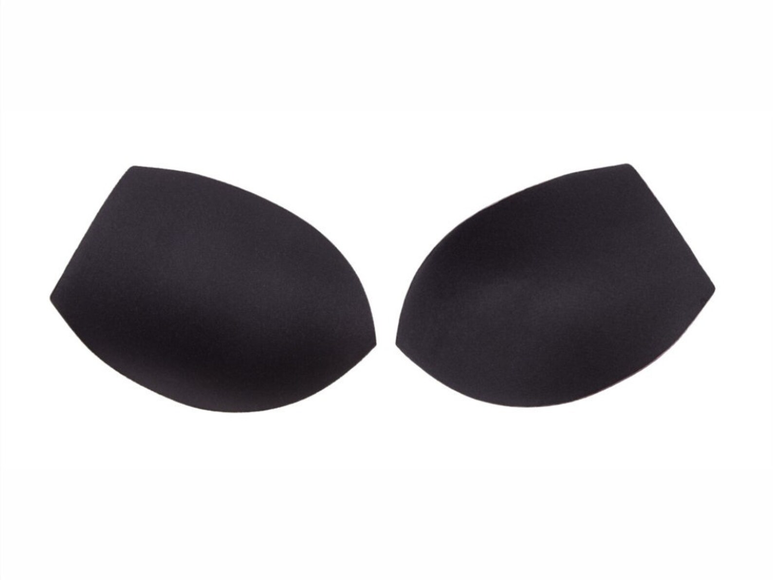 Black Big Size Foam Bra Inserts Molded Bra Cups Lingerie Dance Etsy