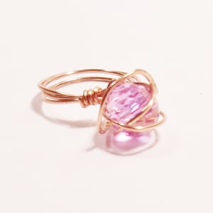 Size 6 Ring Free-form Design Rings by Carol Ann