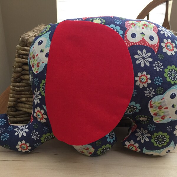 Elephant Pillow Plush // Elephant Plushie // Elephant Plush // Elephant Softie