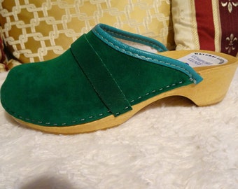 suede clog shoes