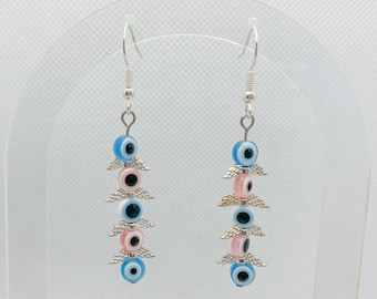 Be Not Afraid - Trans Pride Earrings (small)