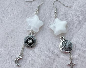 Celestial Jelly Star Earrings