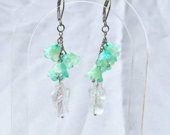Floral Angel Earrings