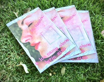 to tundra: los campesinos lyric collage zine