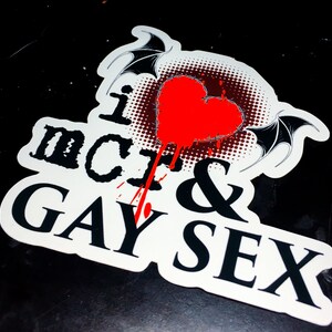 I Heart MCR Sticker - Etsy