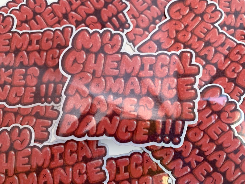 MCR Makes Me Dance Sticker - Etsy