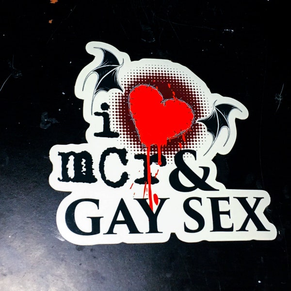 I heart MCR sticker