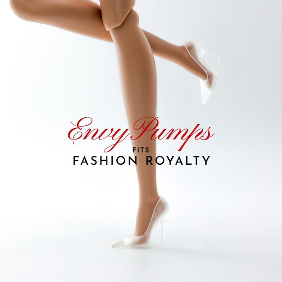 Seaglass Charmé Stiletto Pumps: Fashion Royalty, NuFace, Mizi Dolls